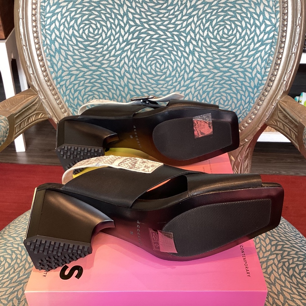 4CCCCees Mirror Verra Heel in Black - Picture 6 of 6